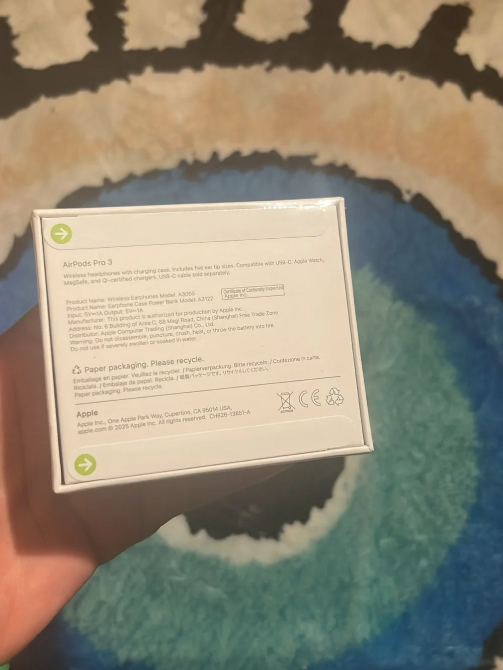 Apple AirPod pro 3rd 2025 generation[brand new]